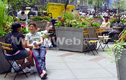 Summer Garden at New York's Fashion Center