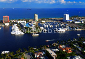Intracoastal Waterway With the Atlantic in the Horizon