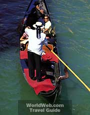 A Gondolier at Work