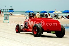 Hot Rod on Daytona Beach