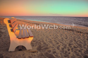 A Beach at Sunset, Hyannis