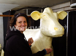 Iowa State Fair Butter Cow