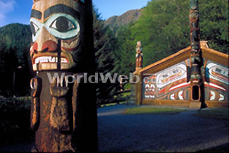 Totem Bight Park in Ketchikan, AK