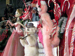 Bob Baker Marionettes in the Hollywood Christmas Parade, Hollywood, CA