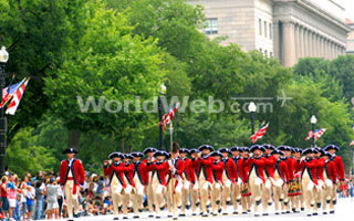 Patriot March in Washington DC