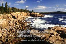 Thunder Hole Point in Acadia National Park