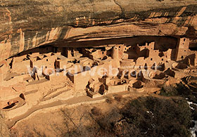 Cliff Palace at Mesa Verde National Park, Southern Colorado