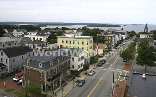 Munjoy  Hill, Portland. Maine