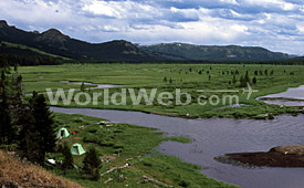Backcountry Campsites on Yellowstone Lake