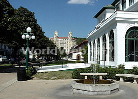 Present-Day Bathhouse Row