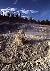 Mud Pool Near Mud Volcano