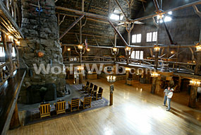 Old Faithful Inn Lobby