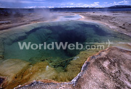 Pots Hot Springs West Thumb Area