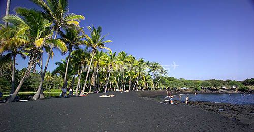 Punalu'u Beach, Hawaii 