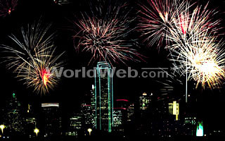 Fireworks Over Texas
