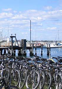 Bicylces for Rent, Old Harbor District, Block Island, Rhode Island