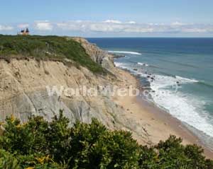 Mohegan Bluffs, Block Island, Rhode Island