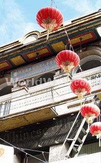 Lanterns in Chinatown, San Francisco, CA
