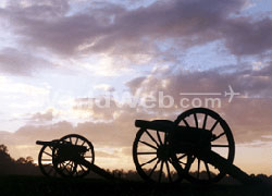 Chuck Wagon Wheels at Sunset