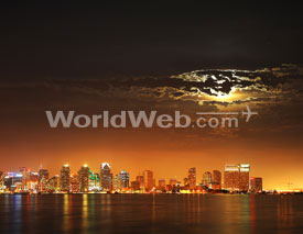 San Diego's Night Sky