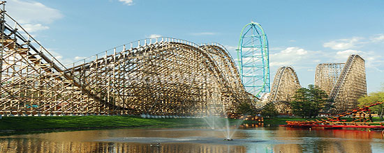 Wooden Rollercoaster
