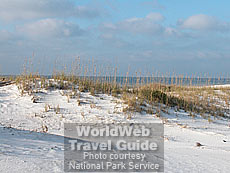 White
sand beach near Pensacola, FL